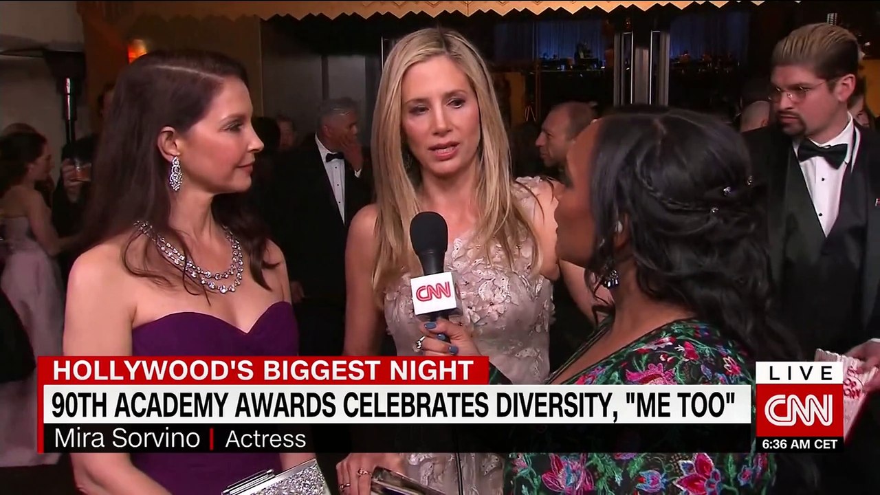 Ashley Judd  We're going to burn down the patriarchy