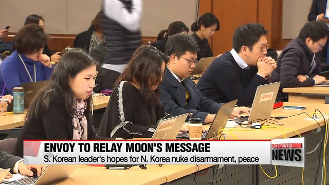 S. Korean president's special envoys fly to Pyongyang for two-day visit