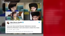 Rus senatörünün saçları sosyal medyanın gündemi oldu
