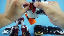 또봇 쿼트란 변신 블랙 에디션 자동차 장난감 변신동영상 (자동차에서 로보트로) Tobot 4-part Integration Quatran transformer #cars #toys