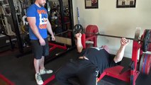 Proper Bench Press Technique #1 - Scot Mendelson & Furious Pete