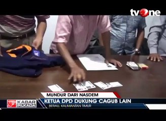 Dukung Cagub Lain, Ketua DPD Nasdem Mundur