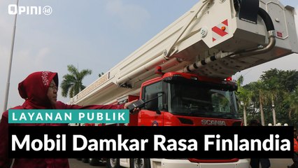 #1MENIT | Mobil Damkar Rasa Finlandia