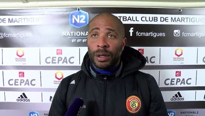 La réaction d'après-match d'Eric Chelle, l'entraîneur du FCM
