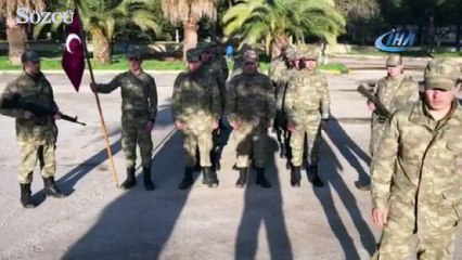 Mehmetçik'ten şehit eşine duygulandıran sürpriz