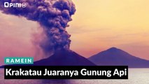 #1MENIT | Krakatau Juaranya Gunung Api