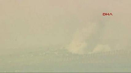 Kilis Sınırında Terör Mevzileri Vuruldu