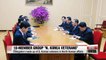North Korea's Kim Jong-un hosts dinner for S. Korea president's special envoys in Pyongyang