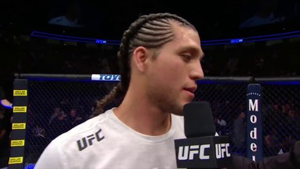 UFC 222 Brian Ortega Octagon Interview