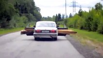 Comment transporter des troncs d'arbres en voiture