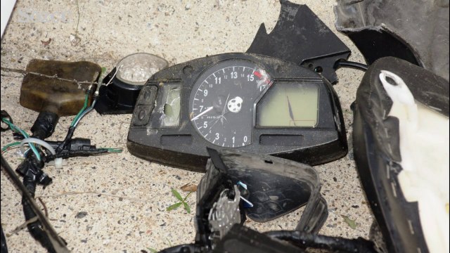 Bu kazadan burnu bile kanamadan kurtuldu