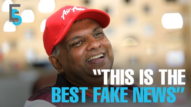 EVENING 5: Tony Fernandes not quitting AirAsia