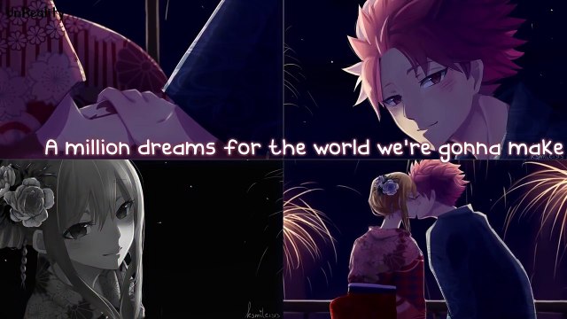 Nightcore A Million Dreams With Lyrics