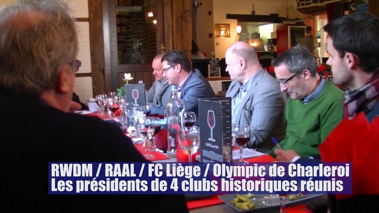 Les présidents de 4 clubs historiques réunis