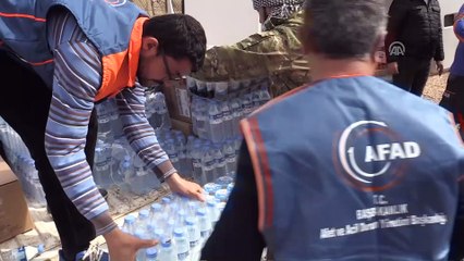 Suriye'de terörden arındırılan bölgelere insani yardım - KİLİS