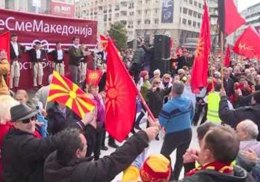 Thousands Gather in Macedonian Capital to Protest Against Name Change