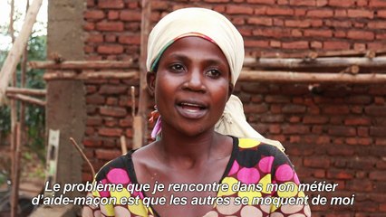 Journée internationale des femmes : portrait d’une aide-maçon