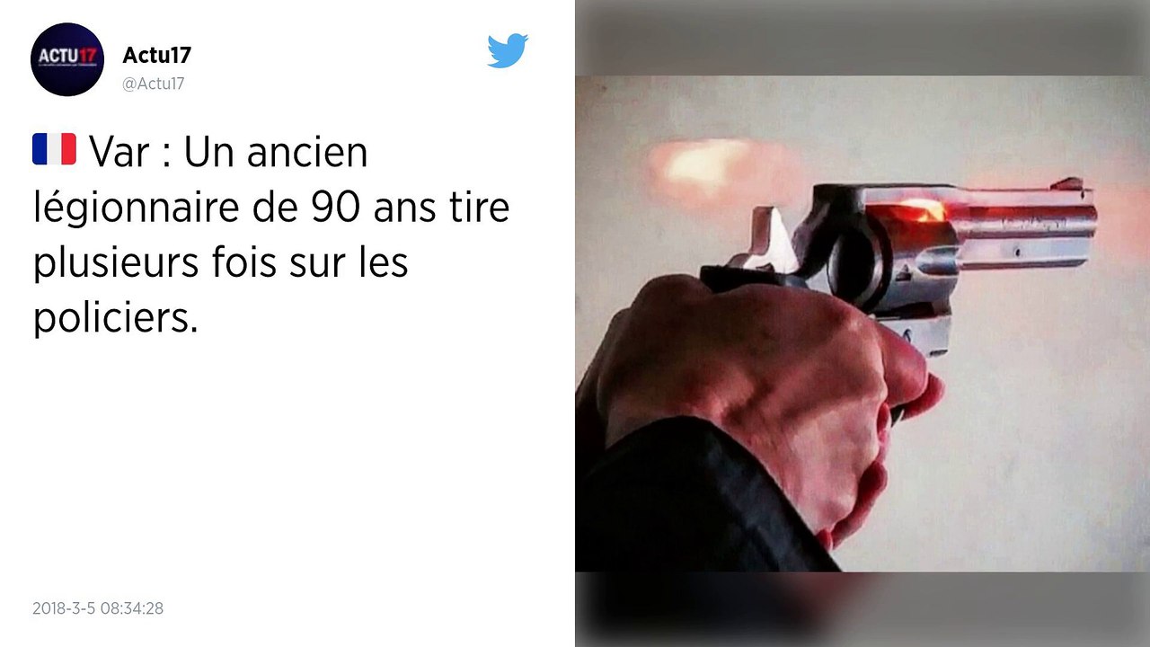 Var. Un nonagénaire retranché sur son balcon tire sur des policiers.