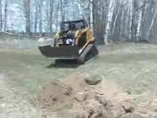TIMBERCOOP CHENILLARD 50CV avec GODET LAME 4 en 1!!!!!