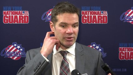 AHL Bridgeport Sound Tigers 2 at Rochester Americans 1