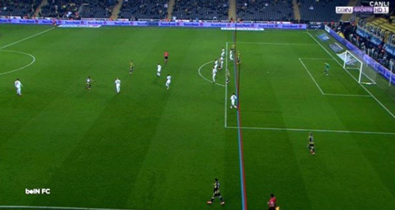 Fenerbahçe'nin Ofsayt Gerekçesiyle Sayılmayan Golü, 13 Cm ile Ofsayt