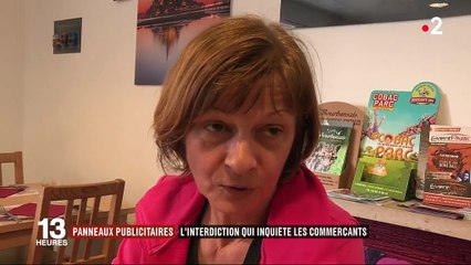 Panneaux publicitaires : l'interdiction qui inquiète les commerçants