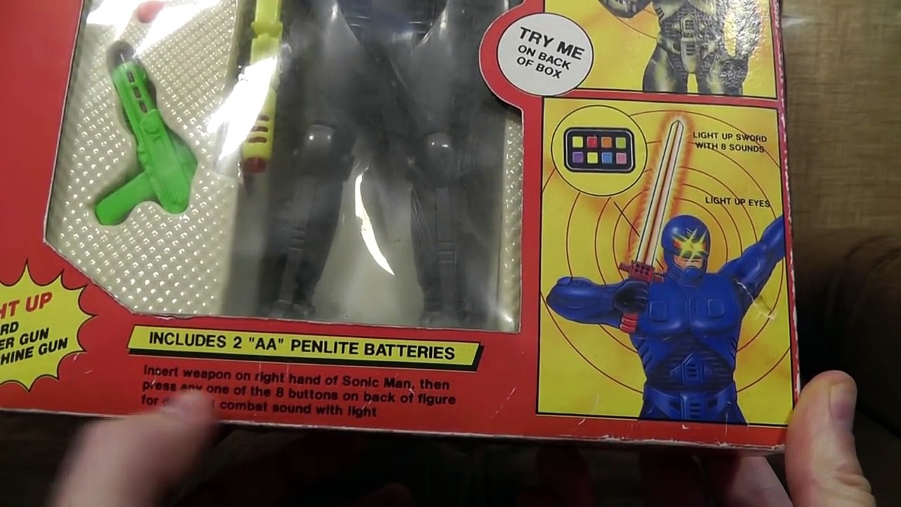 Sonic Man - Fake Robocop figure | Ashens