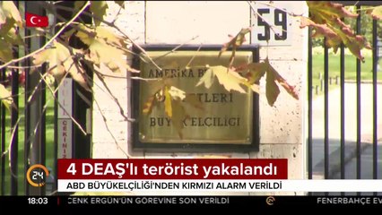 4 DEAŞ'lı terörist yakalandı