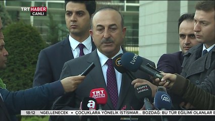 Mevlüt Çavuşoğlu: Peşini hiçbir şekilde bırakmayacağız artık ona rahat yok.