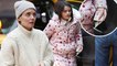 Good with money! Katie Holmes' daughter Suri holds onto $5 bill after paying cab fare... as she hasn't talked to $470m dad Tom Cruise in 'years'.
