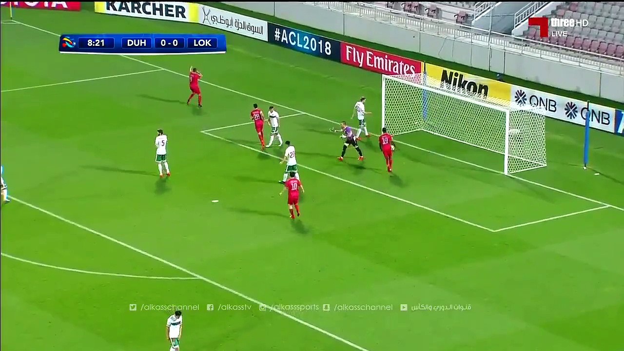 هدف يوسف العربي أمام لوكومتيف الاوزبكي