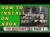 How To Install COD WW2 The Resistance DLC 1 On Xbox