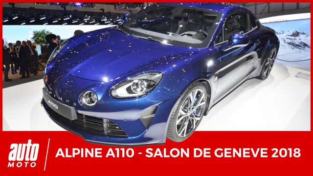 Salon de Genève - Alpine A110 (2018) : les versions Pure et Légende