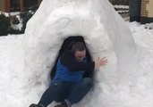 Irish Family Discovers How Many People Can Fit Into an Igloo