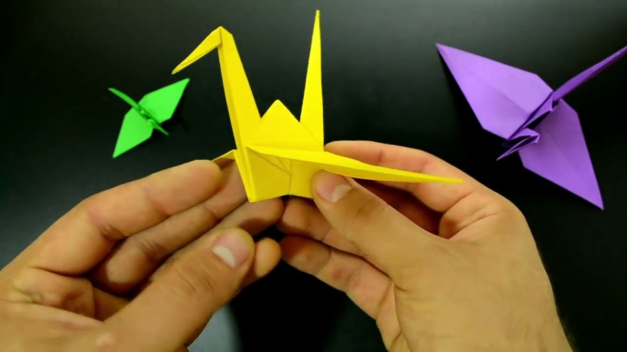 Origami: Tsuru - Instruções em Português BR