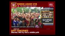 Women Invade Liquor Shops, Smash Bottles In Uttar Pradesh