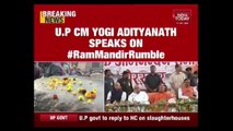 Yogi Adityanath Speaks On #RamMandirRumble