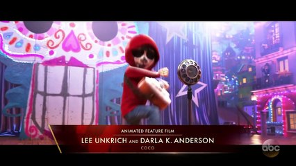Coco Wins 2018 Oscar for Best Animated Feature Film - Watch the Speech
