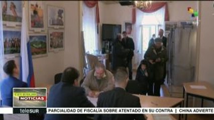 Inauguran 1ra mesa electoral para ciudadanos rusos en Alemania