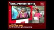 DMK MP, Kanimozhi Meets Farmers Protesting At Jantar Mantar
