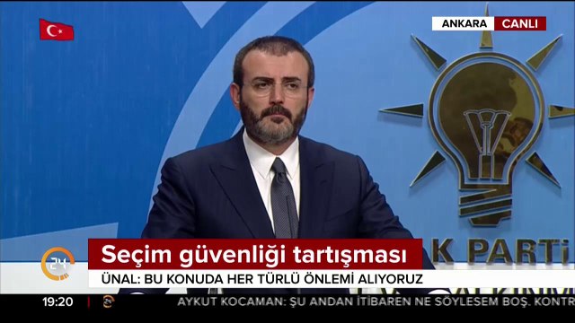 Mahir Ünal konuşuyor