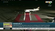 Evo Morales llega a Vzla. para participar en la Cumbre del ALBA