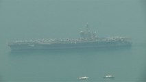 US aircraft carrier sends message to China with historic Vietnam visit