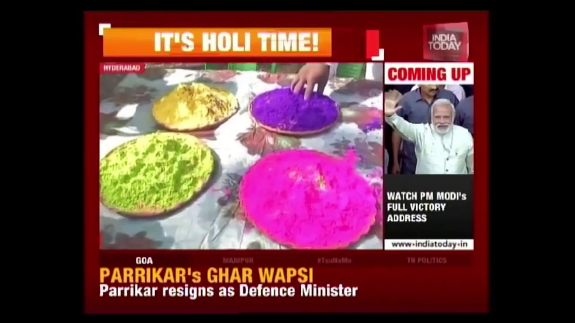Mathura And Vrindavan Ready To Bask In Holi Colours