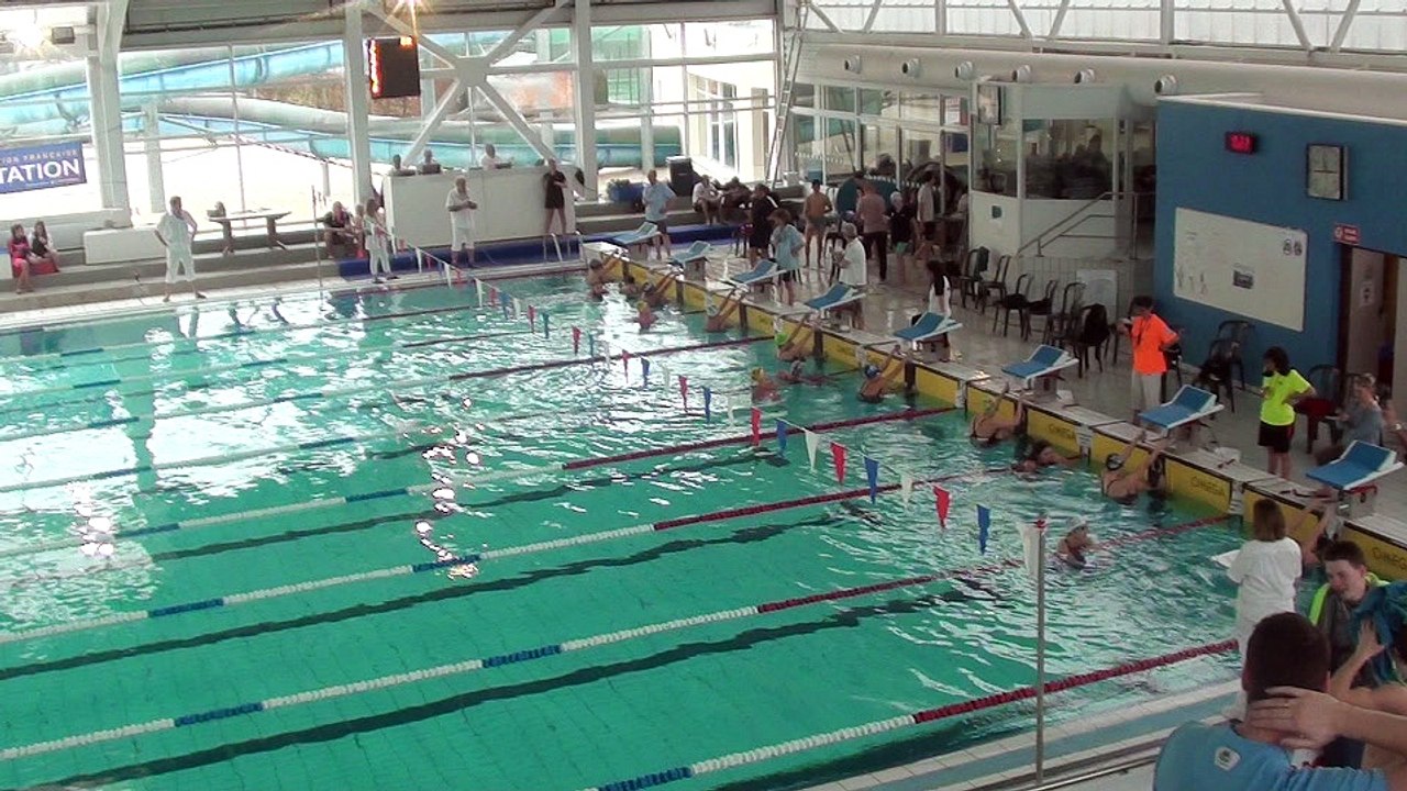 Rébecca Gensane 3ème au 200 D des R2 d'Oyonnax (mars 2018)