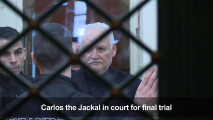 Carlos the Jackal in court for final trial