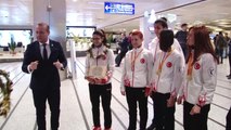 Özel Sporcular Türkiye'ye Döndü