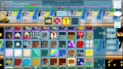 Growtopia - 3 million gems! + Pro ATM tips