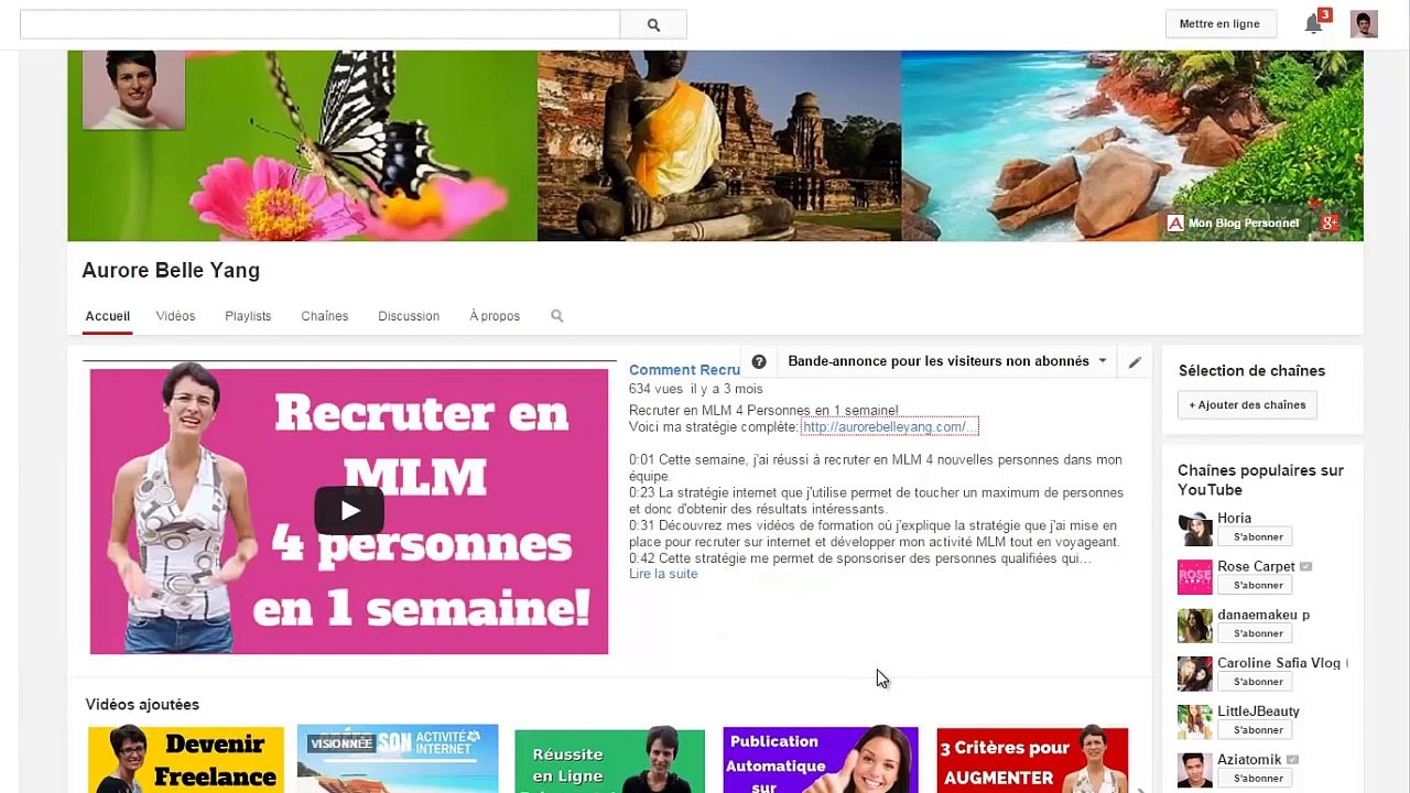 Comment Personnaliser sa Chaine Youtube [Tuto]