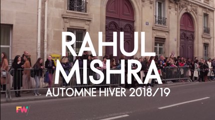 RAHUL MISHRA  I Fashion Week By ELLE Girl Automne Hiver 2018-2019 ! MODULE #4